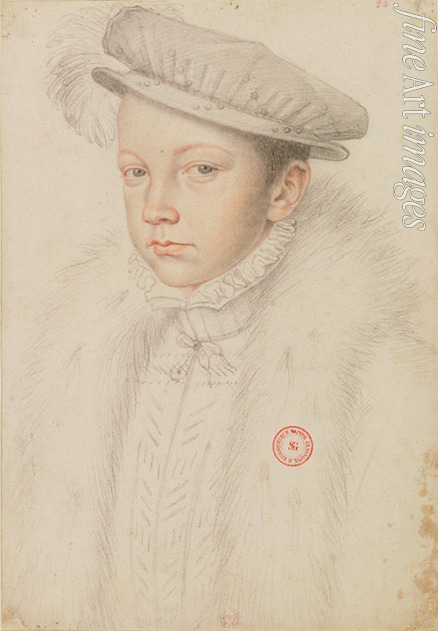 Clouet François - Porträt von Franz II. von Frankreich (1544-1560)