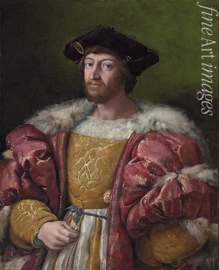 Raphael (Raffaello Sanzio da Urbino) - Portrait of Lorenzo II de' Medici, Duke of Urbino (1492-1519)