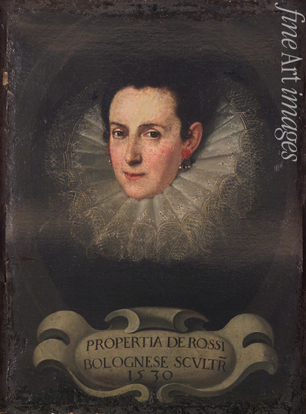 Unbekannter Künstler - Porträt von Properzia de Rossi (um 1490-1530)