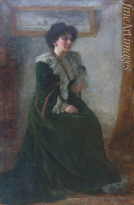 Darmesteter Héléna Arsène - Portrait of Hertha Ayrton, née Sarah Marks (1854-1923)