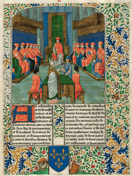 Anonymous - Meeting of the Order of the Golden Fleece chaired by Charles the Bold