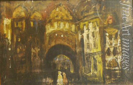 Korovin Konstantin Alexeyevich - Stage design for the opera Faust by Ch. Gounod