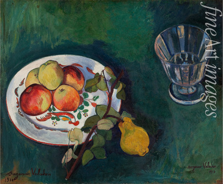 Valadon Suzanne - Still Life with Fruit and Glass