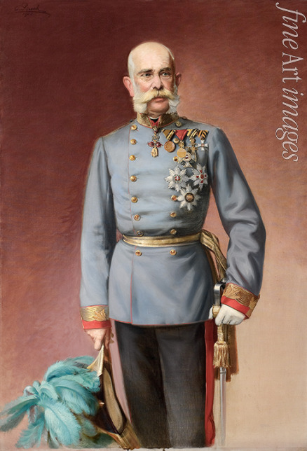 Pirsch Adolf - Porträt von Kaiser Franz Joseph I. von Österreich