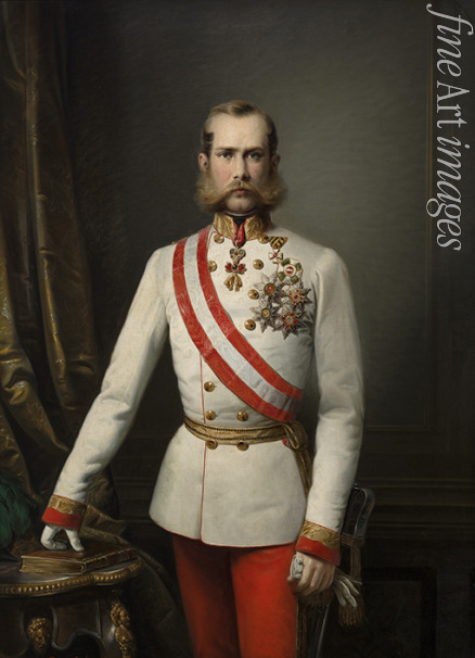 Russ Franz der Ältere - Porträt von Kaiser Franz Joseph I. von Österreich