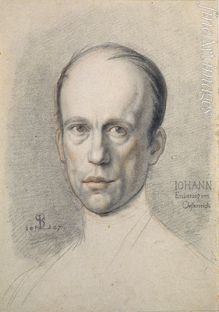 Schnorr von Carolsfeld Ludwig Ferdinand - Porträt von Erzherzog Johann von Österreich (1782-1859)