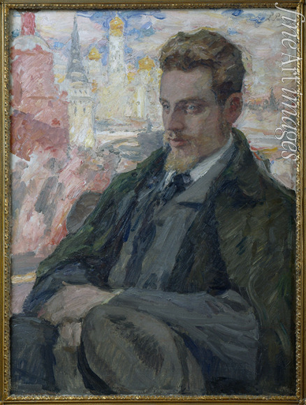 Pasternak Leonid Osipovich - Portrait of the poet Rainer Maria Rilke (1875-1926)
