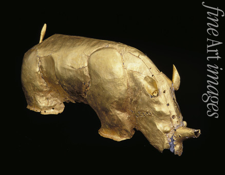 Artefakte von Mapungubwe - Das goldene Rhinozeros von Mapungubwe