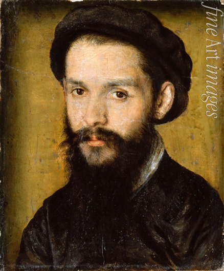 Corneille de Lyon - Porträt von Dichter Clément Marot (1496-1544)