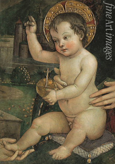 Pinturicchio Bernardino - Baby Jesus of the Hands (Il bambin Gesù delle Mani)