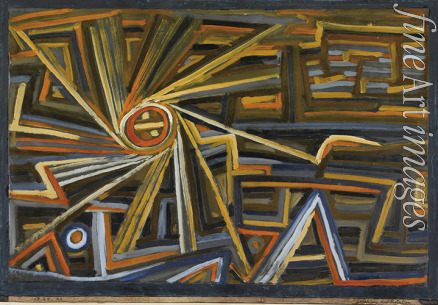 Klee Paul - Strahlung und Rotation (Rayonnement et rotation)