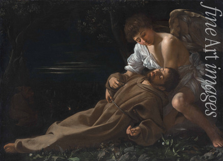 Caravaggio Michelangelo - Der Heilige Franziskus in Ekstase