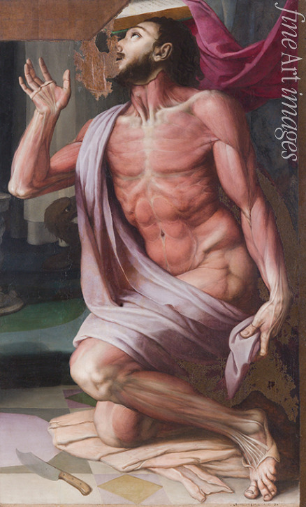 Bronzino Agnolo - Der Apostel Bartholomäus