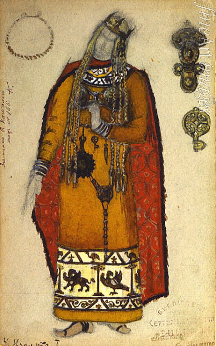 Roerich Nicholas - Costume design for the opera Tristan und Isolde by R. Wagner