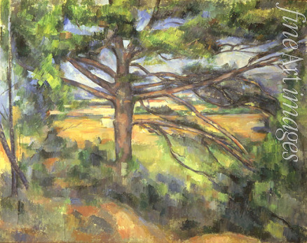 Cézanne Paul - Die große Kiefer in der Nähe von Aix