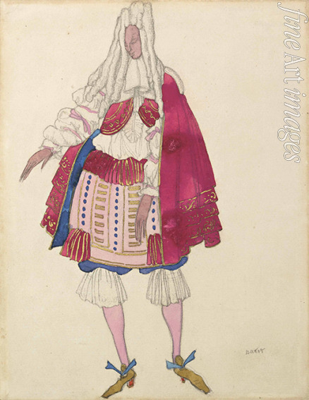 Bakst Léon - Kostümentwurf zum Ballett Dornröschen von P. Tschaikowski