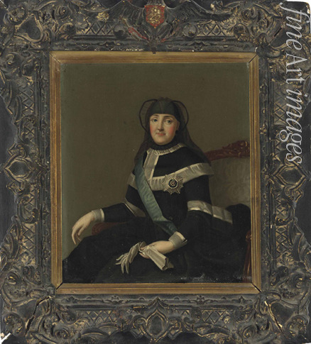 Tschemessow Jefgraf Petrowitsch - Porträt von Katharina II. in Trauer