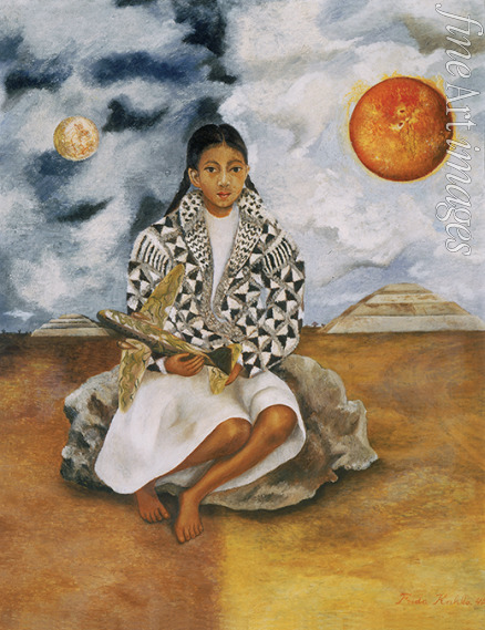 Kahlo Frida - Portrait of Lucha Maria, A Girl from Tehuacan