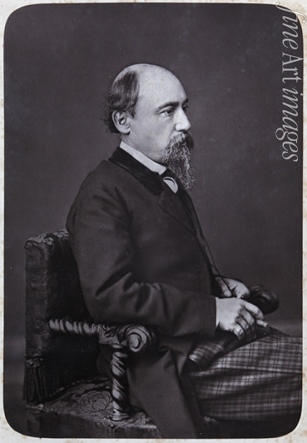 Lewizki Sergei Lwowitsch - Porträt des Dichters Nikolai Alexejewitsch Nekrassow (1821-1877)