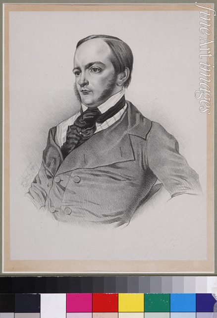 Gorbunow Kirill Antonowitsch - Porträt von Alexander Iwanowitsch Herzen (1812-1870)