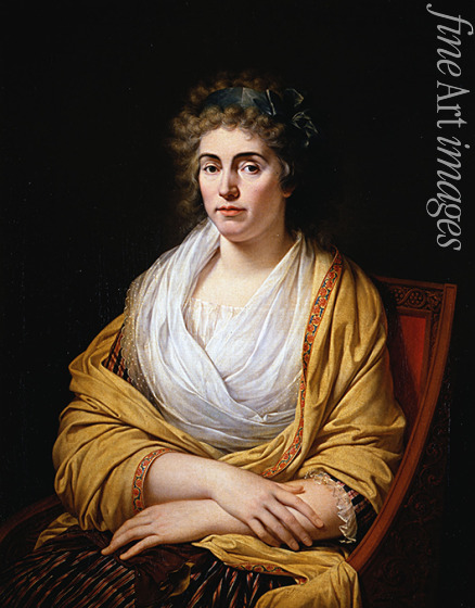 Fabre François-Xavier Pascal Baron - Porträt von Luise zu Stolberg-Gedern (1752-1824), Gräfin von Albany