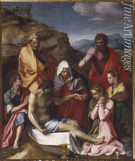 Andrea del Sarto - Pietà with Saints (Pietà di Luco)