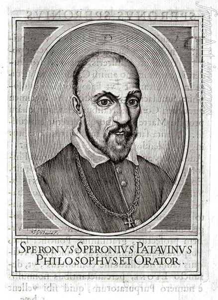 David Jerome - Porträt von Sperone Speroni (1500-1588)