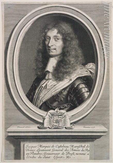 Nanteuil Robert - Porträt von Jacques de Mauvissière, Marquis von Castelnau (1620-1658), Marschall von Frankreich 