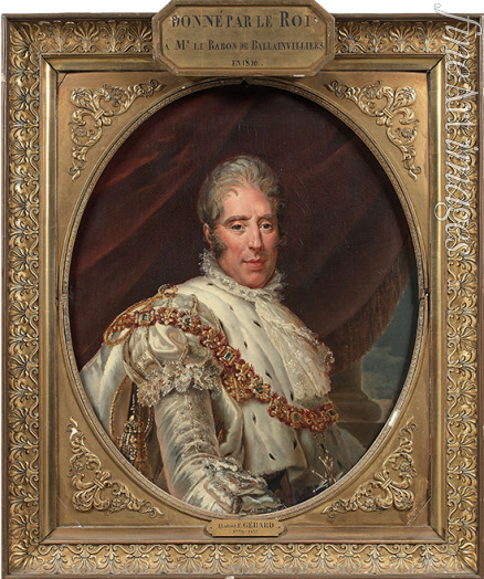 Gérard François Pascal Simon - Porträt von König Karl X. von Frankreich (1757-1836)