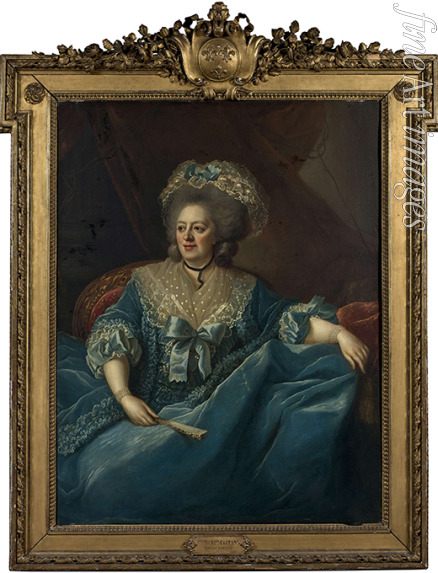 Heinsius Johann Ernst - Portrait of Marie Louise Thérèse Victoire of France (1733-1799)