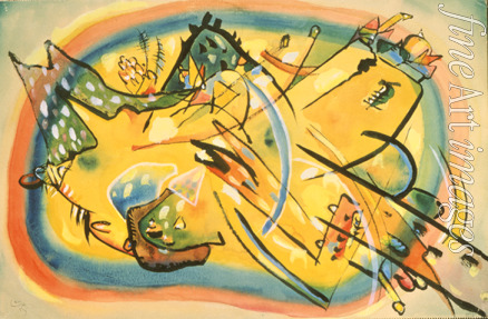 Kandinsky Wassily Vasilyevich - Composition. Landscape