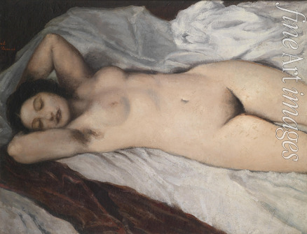 Bernard Émile - Nude lying  