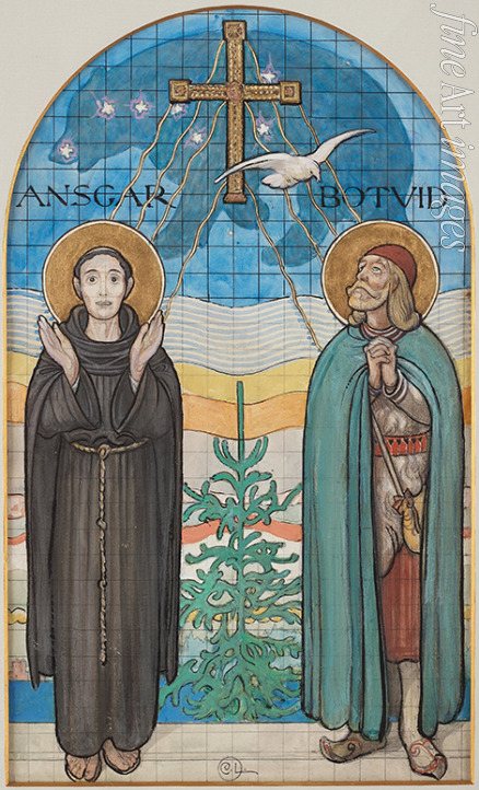 Larsson Carl - Saint Ansgar and Saint Botvid