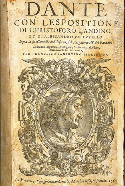 Unbekannter Künstler - Dante Alighieri (1265-1321)