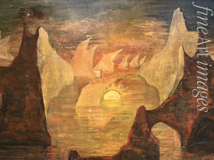 Perle Rudolfs - The Sun at dusk