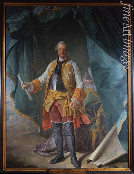 Perronneau Jean-Baptiste - Portrait of Prince Charles Alexander of Lorraine (1712-1780)