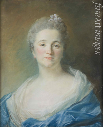 Perronneau Jean-Baptiste - Porträt von Mme Michel de Grilleau, geb. Madeleine Françoise Seurrat de Bellevue