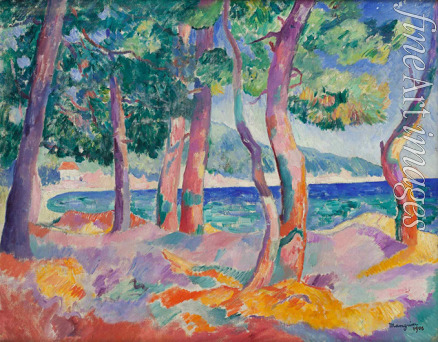 Manguin Henri Charles - The pine forest in Cavalière
