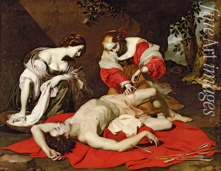 Renieri (Régnier) Niccolo - Die Heiligen Sebastian, Irene und Luzia