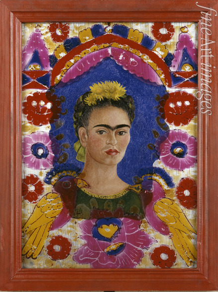 Kahlo Frida - Der Rahmen (Selbstbildnis)