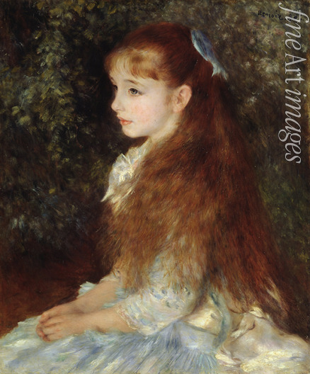 Renoir Pierre Auguste - Porträt von Irène Cahen d'Anvers (La petite Irène)