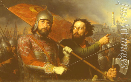 Skotti Mikhail Ivanovich - The national uprising of Kuzma Minin and Count Dmitry Pozharsky