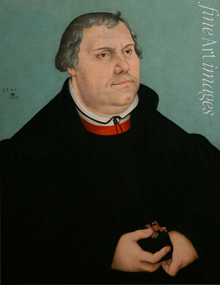 Cranach Lucas the Younger - Portrait of Martin Luther (1483-1546)