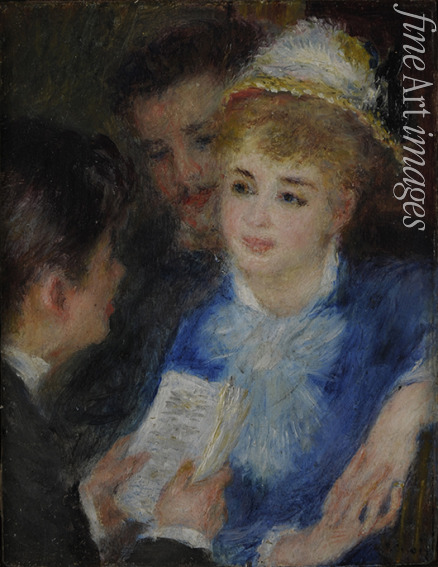 Renoir Pierre Auguste - La Lecture du rôle (Play reading)