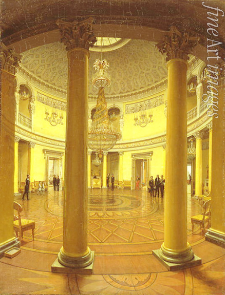 Tukharinov Yefim - The Rotunda of the Winter Palace in St. Petersburg
