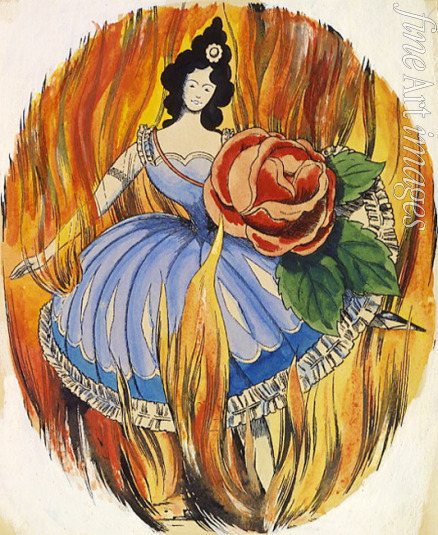 Narbut Georgi Ivanovich - Priestess of the fire