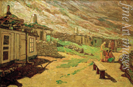 Vogeler Heinrich - Old village in the Caucasus