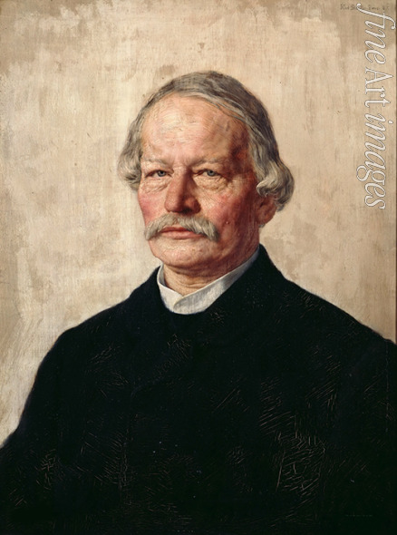 Stauffer-Bern Karl - Porträt von Gustav Freytag (1816-1895) 