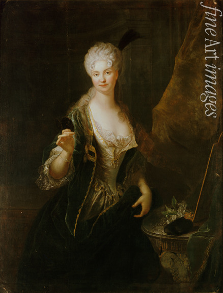 Pesne Antoine - Portrait of Dorothea Luise os Wittenhorst-Sonsfeld (1681-1746) 