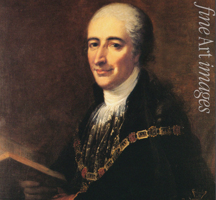 Hauber Joseph nach - Porträt von Maximilian Joseph Graf von Montgelas (1759-1838)